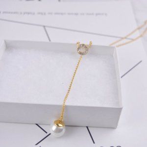 Spade Purely Pearly Y Necklace